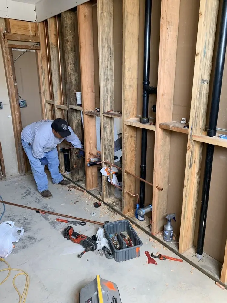 Commercial rough-in plumbing for Water Heater Replacement in Merion Gardens